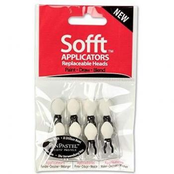Colorfin Sofft Applicators Flat Replacement Heads