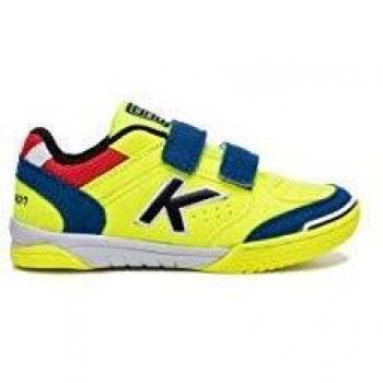 Kelme Precision Kids V, Zapatillas de fútbol Sala Niño, Amarillo