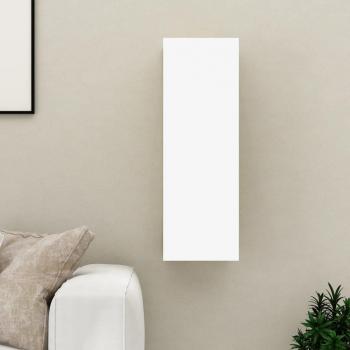 Meuble de Salon Blanc 30,5x30x90 cm