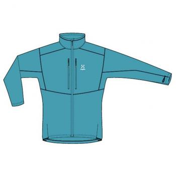Giacca Haglofs Roc Sheer Mid Blu Femminile