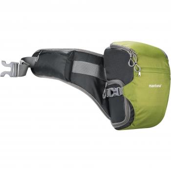 Mantona Riñonera ElementsPro 10 para DSLR o CSC verde