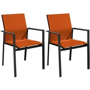 2 Sièges de Jardin empilables Delia (Proloisirs)