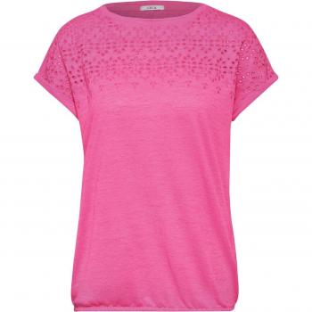 Cecil T-Shirt mit Lochstickerei