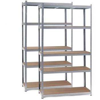 Wiltec, Steckregal Set 2x 100x50x200cm