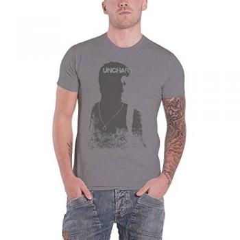 Uncharted Nathan Drake Grey Short Sleeve T-Shirt