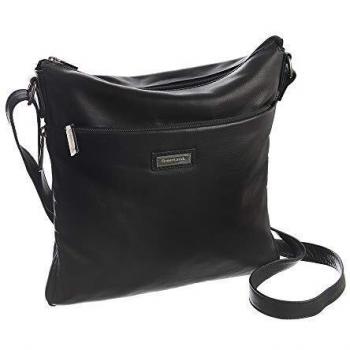 Greenland Nature Black Nappa Shoulder Bag 29 cm Black
