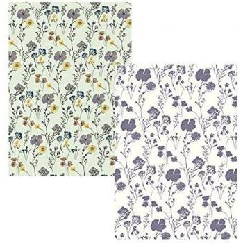 Pressed Flowers Dish Towels