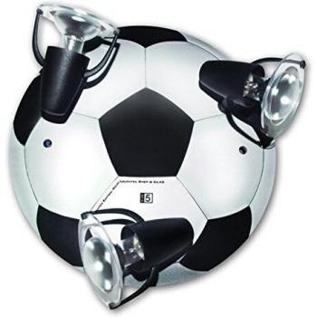 Lámpara de techo FUSSBALL 3 luces Waldi-Leuchten