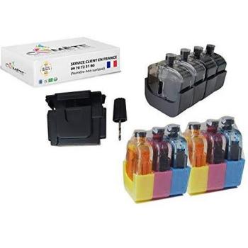 Pack COMETE 302 Ecoink pour Imprimantes HP Envy