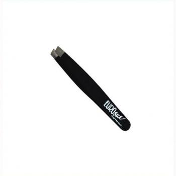 Depilador en Pinza EuroStil Negra Compacta 6,5 cm