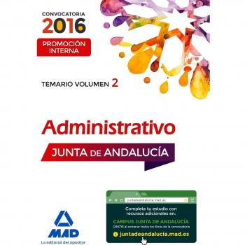 Administrativos t. Libre vol. 2 junta de andalucia.