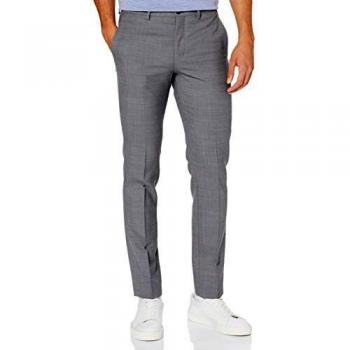 Jack & Jones Solar Grey Melange Men's Casual Pants, 46