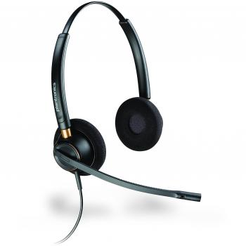 Plantronics HW520 89434‑02 In‑Ear Telefon Headset – für Call Center