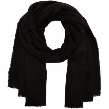 More & More Damen Schal, Schwarz, One Size