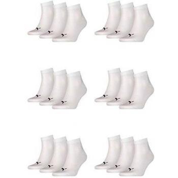 Puma Unisex Quarter Socks 3-Pack for Men