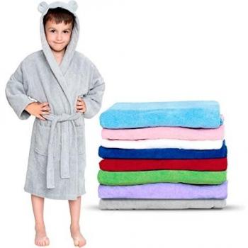 Accappatoio Duo TwinZen Cotone Certificato per Bambini