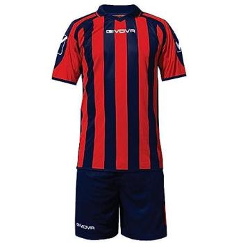 Givova Supporter MC Set Men's XL Red Blue