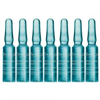 Thalgo Spiruline Boost Energetisierendes Booster-Konzentrat Essenz gegen Falten mit Vitamin C 7 x 1,2 ml