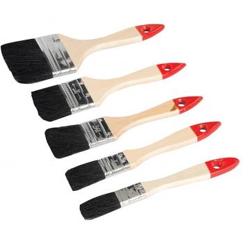 Silverline Multi-Purpose Disposable Brushes, 5 Count