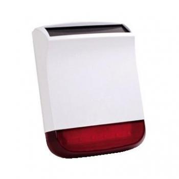 Sirena Wi‑Fi 115 dB con energia solare e backup batteria per sistemi antifurto