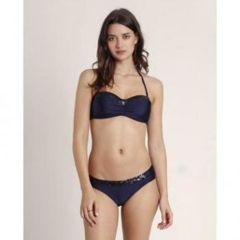 Admas Glitter Bandeau Swimsuit for Women