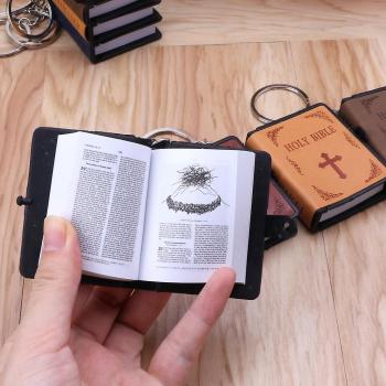 Bible Miniature pour Porte-Clés Jésus
