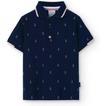 Polo Boboli 73802 a manica corta Print 7 anni