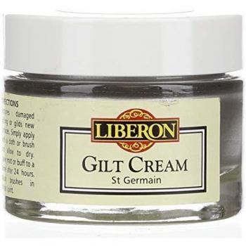 Liberon Restore-and-New-Gilding Gilt Cream 30ml from Saint Germain