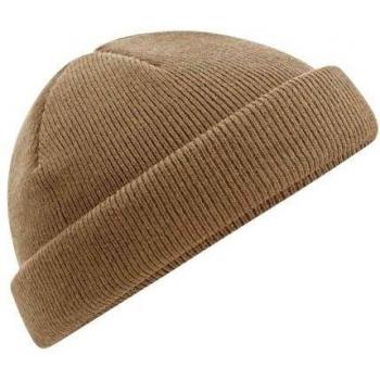 Bonnet Beechfield unisexe en tissu recyclé vert olive foncé
