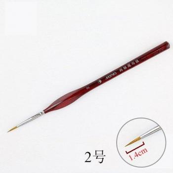 Wolf Half-Size Detail Brushes – 10 Piece Collection