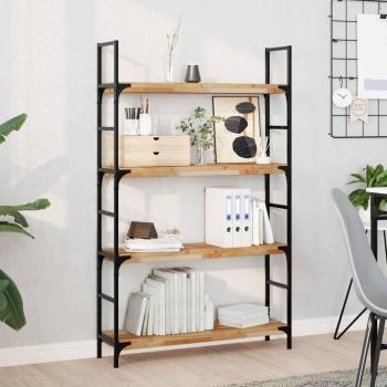 VidaXL 3 Floating Shelves 100x20x4 cm Oil Finished Solid Acacia Wood