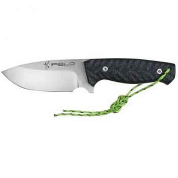 Faca de Caça iField Workout EL29118 – Lâmina Böhler N690CO 11,5 cm + Cabo de Couro Preto, Mango TRF