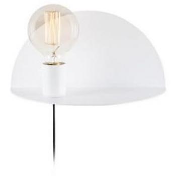 Lampada a Parete Taranto in Metallo Bianco
