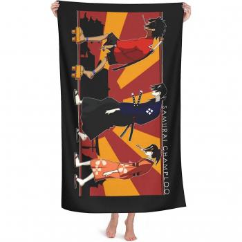 Plage Towel Samouraï Anime Super‑absorbant