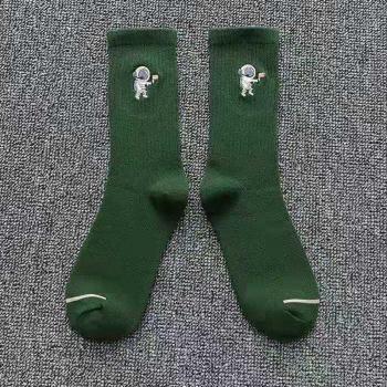 Autumn Winter Cartoon Astronaut Socks