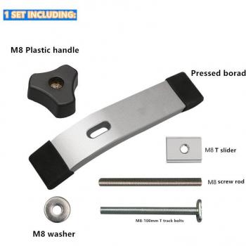 Kande M8 Handle Hold Down Clamps for T-Tracks