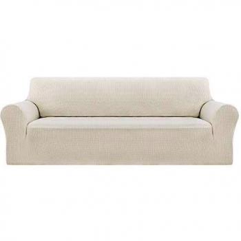 Deconovo Stretch Sofa Cover Small Checks