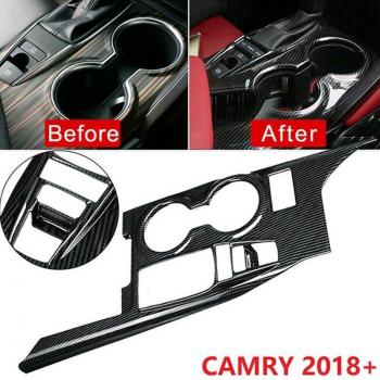 Caja de Cambio 1X Fibra Carbono Camry Toyota Interior Recorte