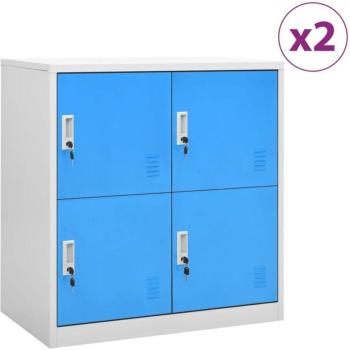 Cama Box Spring con Colchón Azul Tela 80x200