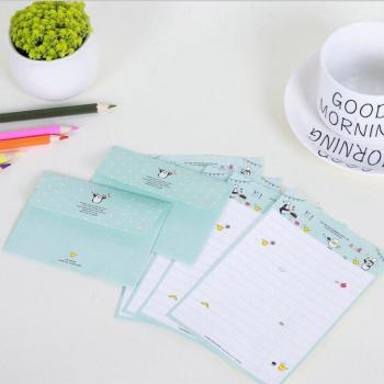 Set de Papel de Carta con Sobres