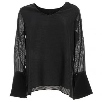 Tee-shirt EAX noir à manches longues Taille S