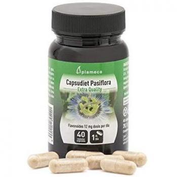 Plameca Passionflower Herbal Capsules 80 Count