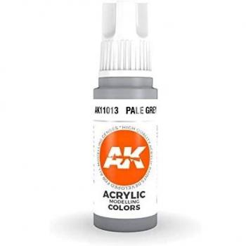 AK Interactive 3rd Generation Pale Grey Acrylic Paint 17mL