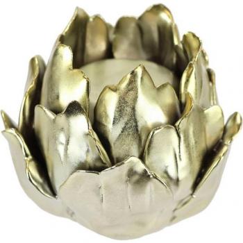 I.GE.A. Artischocke Kerzenhalter, 9 cm, passend für Ø 4 cm Kerzen