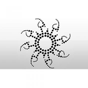 Hochzeits‑Strass‑Körpertattoos (Gogoritas) – 1 Pack