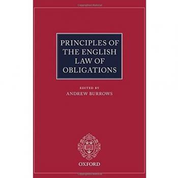 Principles Of The English Law Of Obligations (Paperback)