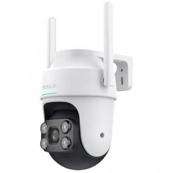 IP66 PTZ 2.5K 4MP Outdoor Surveillance Camera with Smart Home Features, Alarm & Light