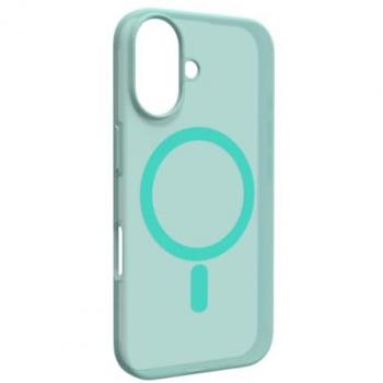 PURO Cover Traslucida Menta per iPhone 16