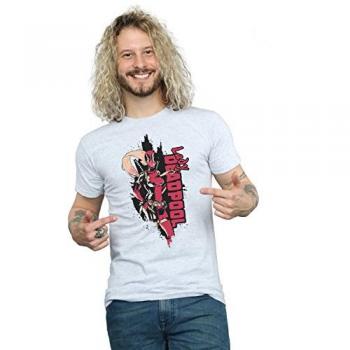 Deadpool Chic V‑Neck Graphic Tee