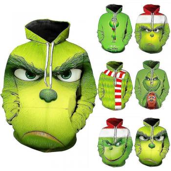 Sweatshirt Grinch Festif